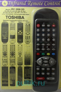 IRC-2506DD [Toshiba TV, VCR, DVD]