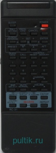 RC-31 [TV/VCR]    