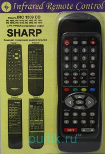 IRC-1809 DD [SHARP TV, TV/VCR]