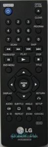 AKB33659509   DVD- LG DVX-497K