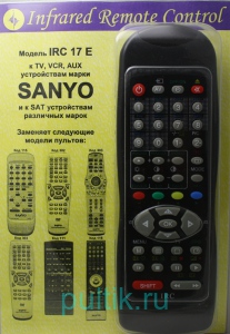 IRC-17 E [SANYO TV,VCR,AUX,SAT]