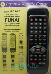  IRC-04 [FUNAI TV, TV/VCR, VCR]
